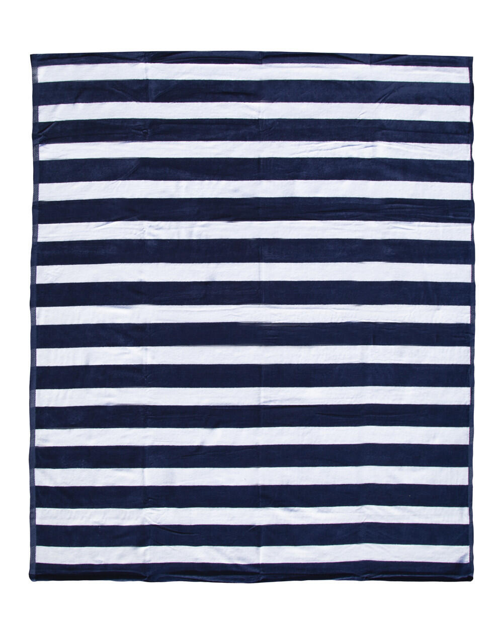 SUN & SURF TOALHA JACQUARD RISCAS AZUL E BRANCA - DUPLA