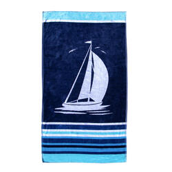 SERVIETTE BATEAU JACQUARD