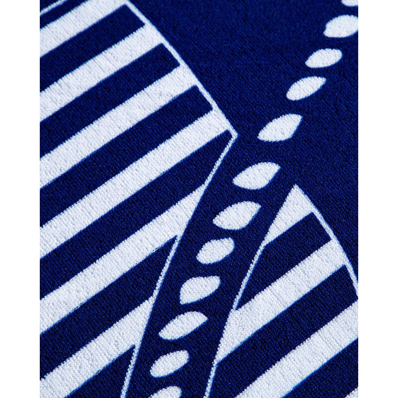 SERVIETTE DE PLAGE EN MICROFIBRE ANCRE