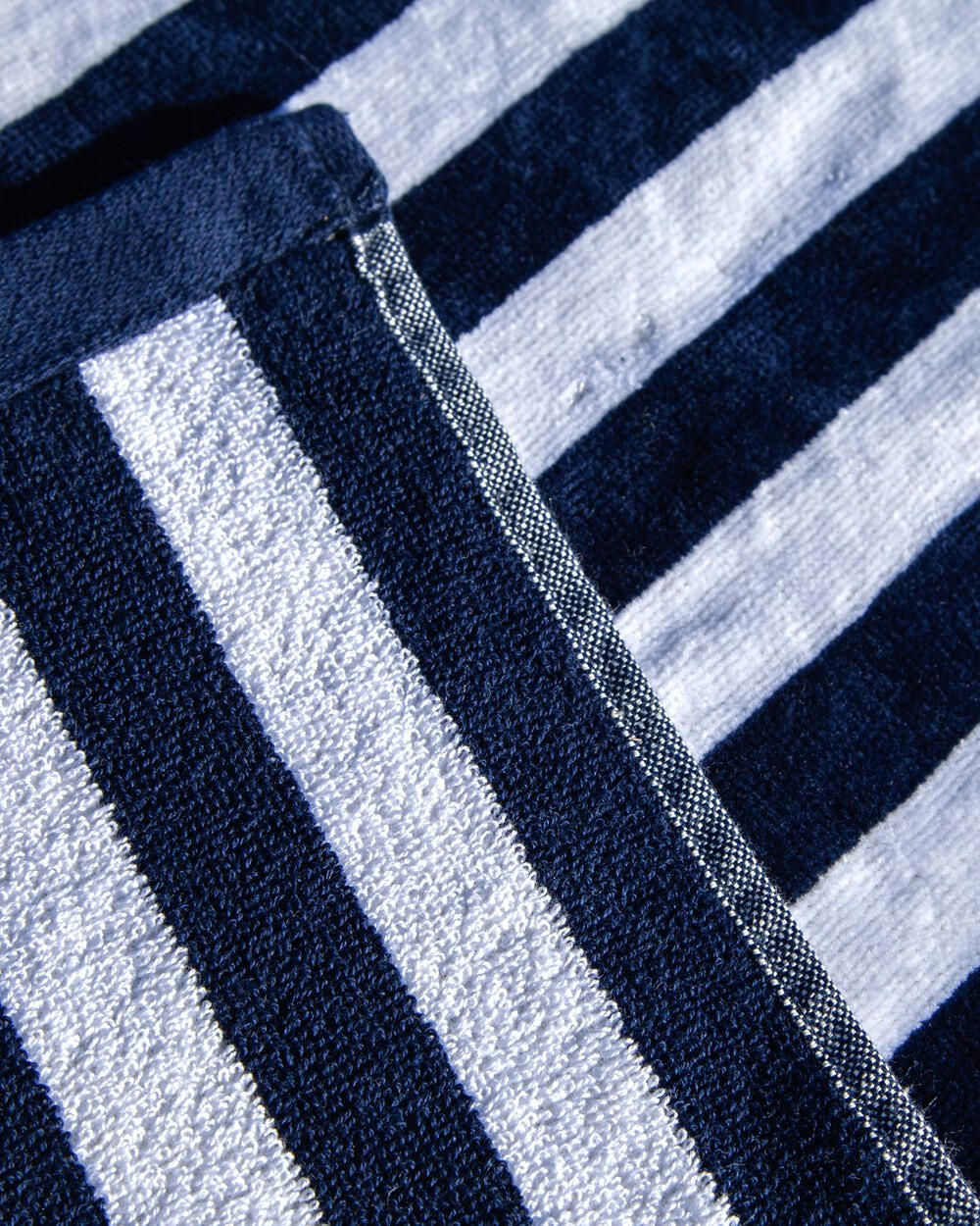 TOALHA JACQUARD AZUL/BRANCA 5/5
