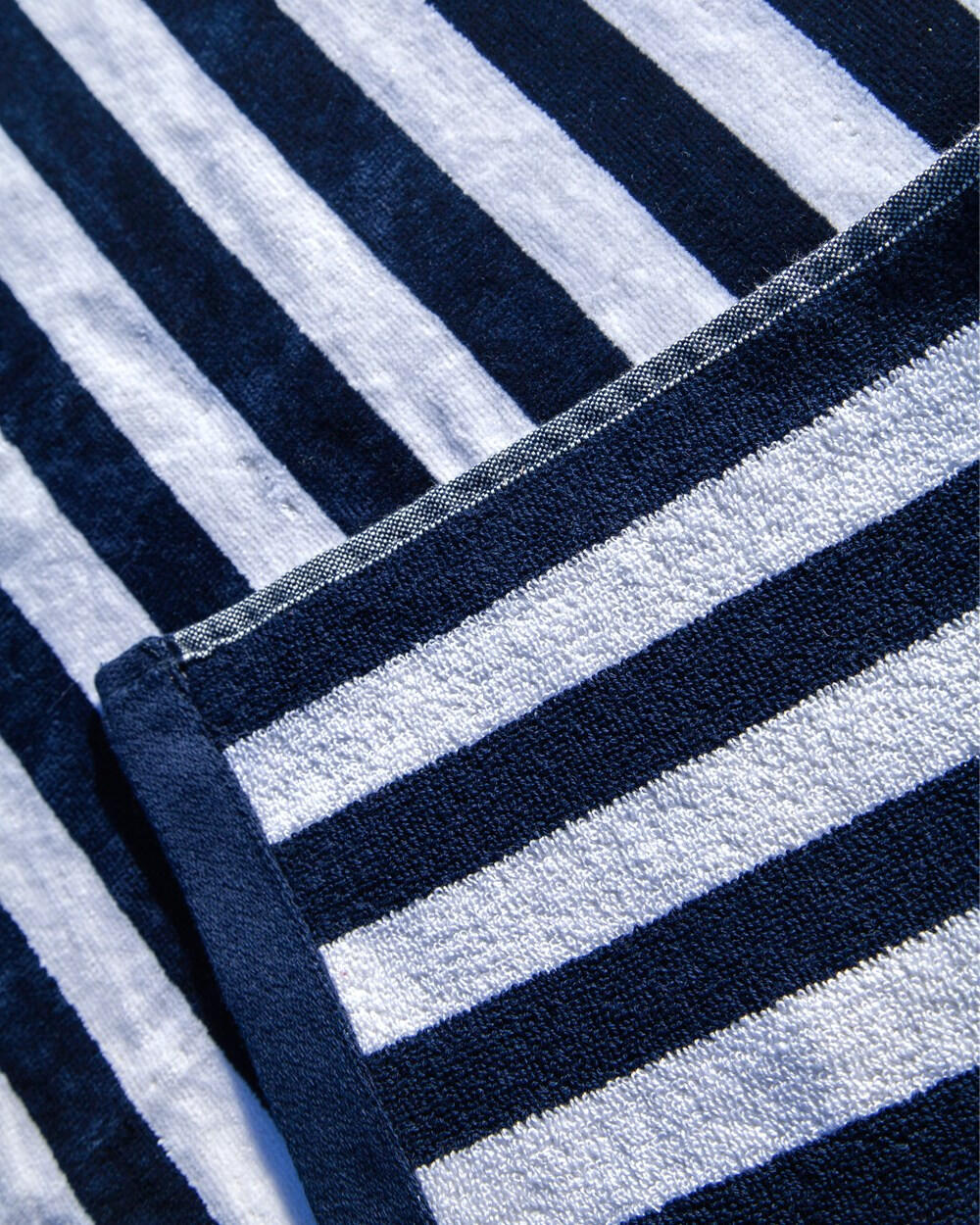 TOALHA JACQUARD AZUL/BRANCA 4/5