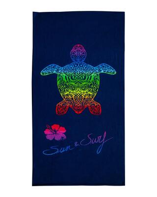 Schildpad microvezelstranddoek