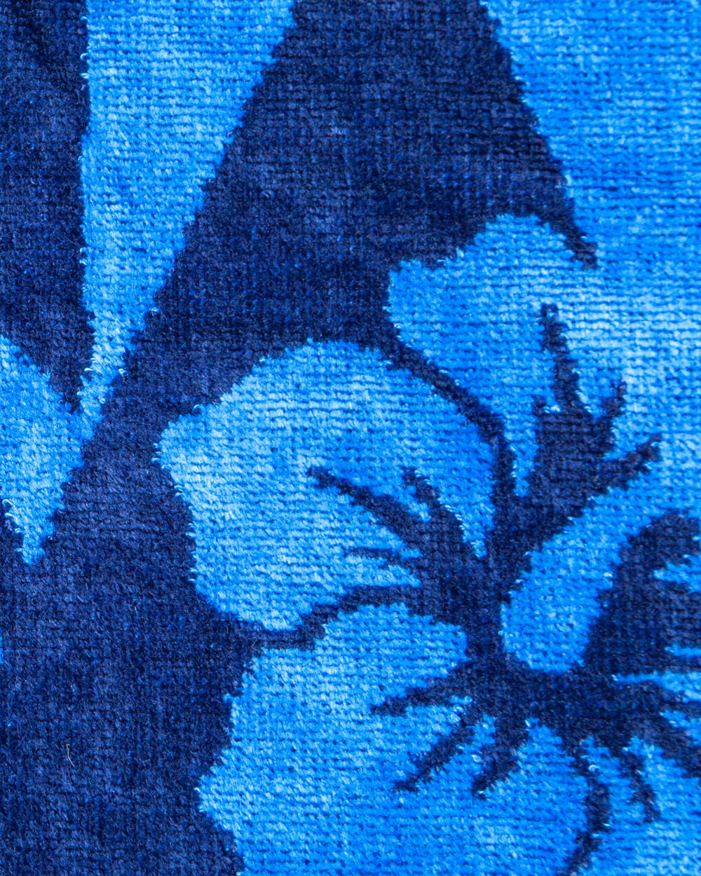 TOALLA JACQUARD PLAYA AZUL 3/4