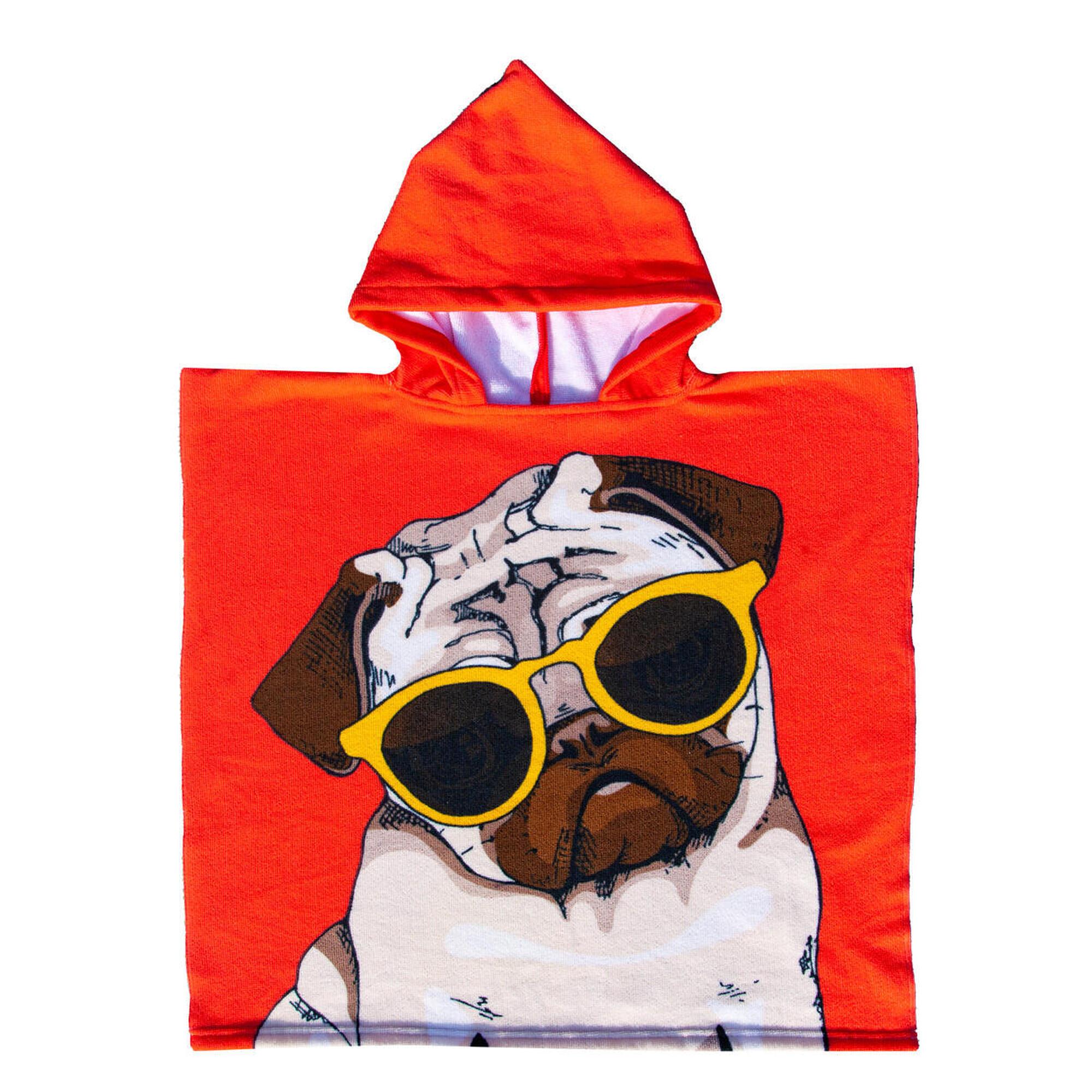 Sun & Surf - Lunettes Pour Chien Poncho Enfant - Serviette Poncho - Multicolore - Taille Unique - Decathlon