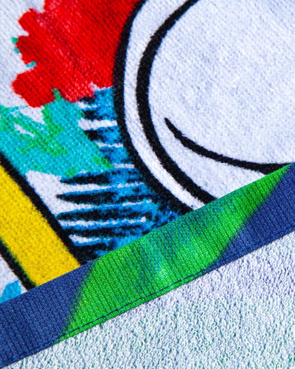 SERVIETTE DE PLAGE EN COTON IMPRIMÉ - DOUBLE 3/4
