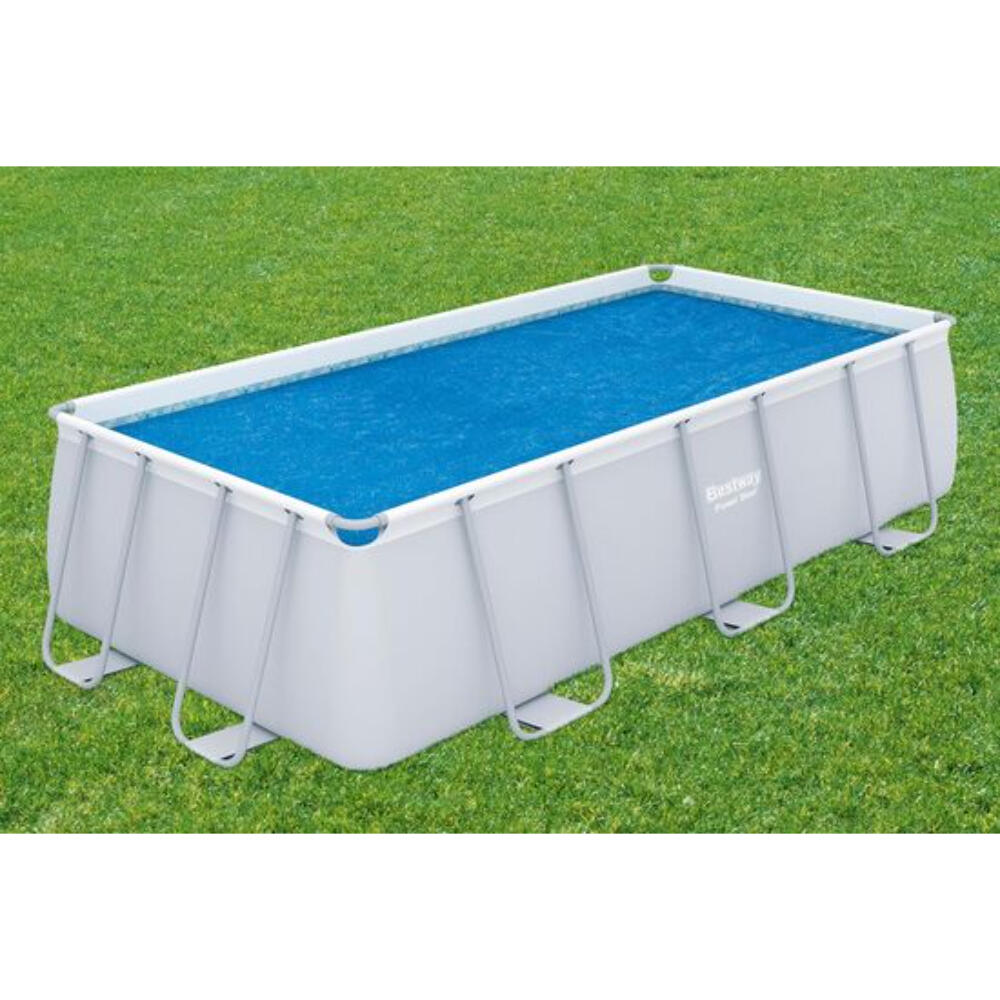 Cobertor Solar Rectangular Bestway 380x180 cm para Piscinas Rectangulares de 404 2/5