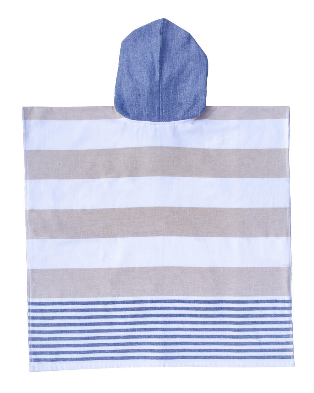 GESTREEPTE SURFPONCHO VOOR KINDEREN 2/4