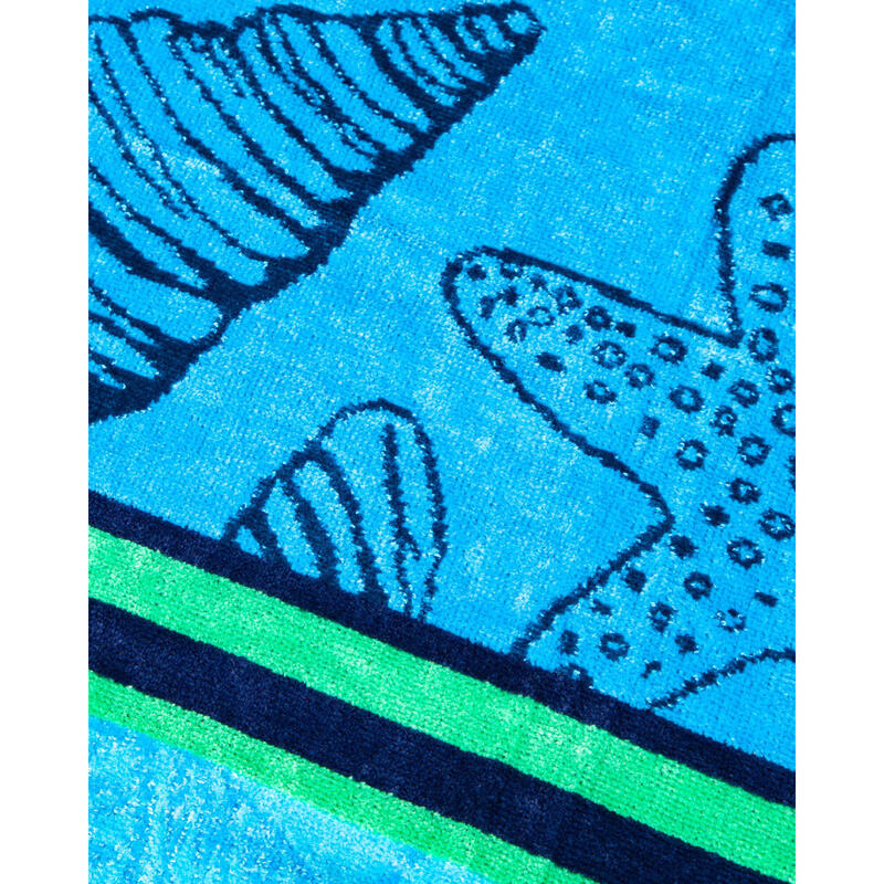 SERVIETTE JACQUARD NAUTILUS VERTE