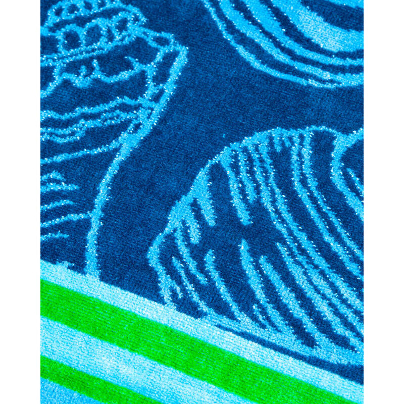 SERVIETTE JACQUARD NAUTILUS VERTE