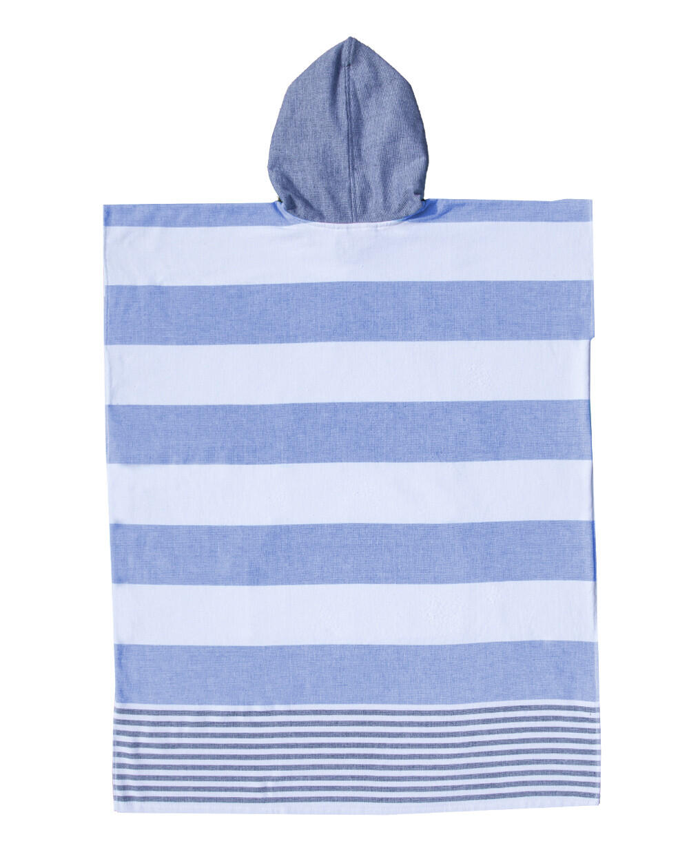 PONCHO DE SURF À RAYURES ADULTE 2/3