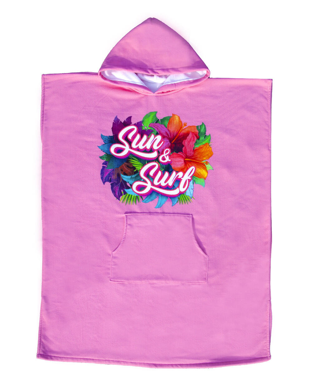 SUN & SURF PONCHO DA SURF BAMBINO IN MICROFIBRA CON SPUGNA