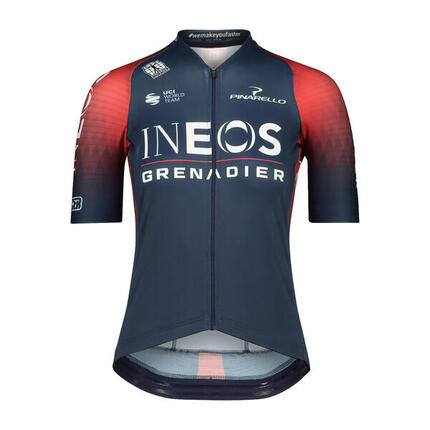 Radtrikot Kurzarm Damen - INEOS Grenadiers Marine/Rot