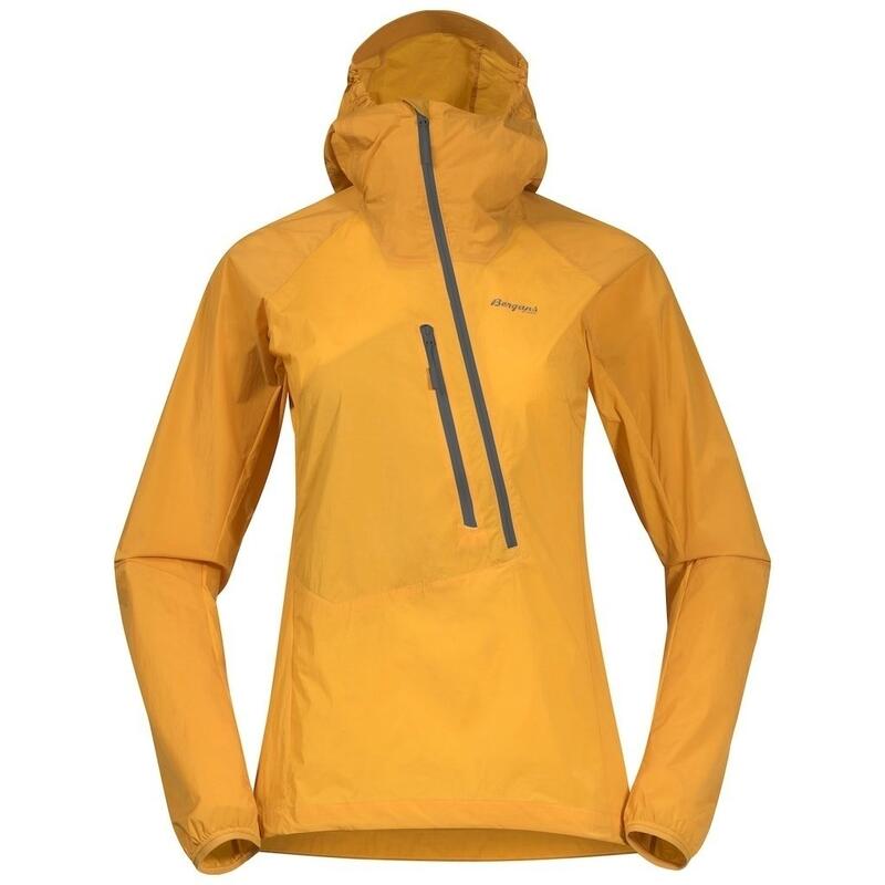 Bergans of Norway Cecilie Light Wind Anorak - Lush Yellow