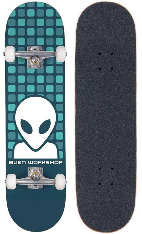 Matrix Blue 7.75inch Complete Skateboard 2/4