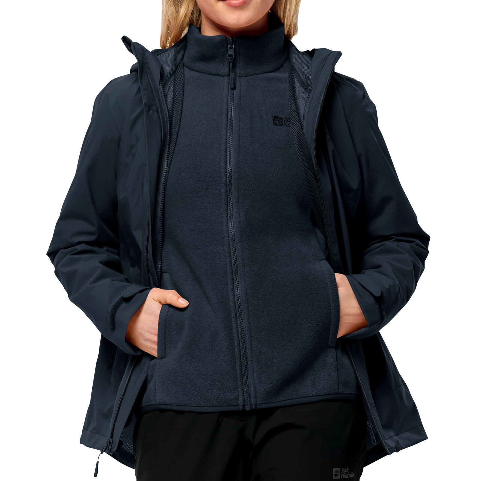 Veste 3 en 1 pour femme Jack Wolfskin Moonrise 3In1 5/7