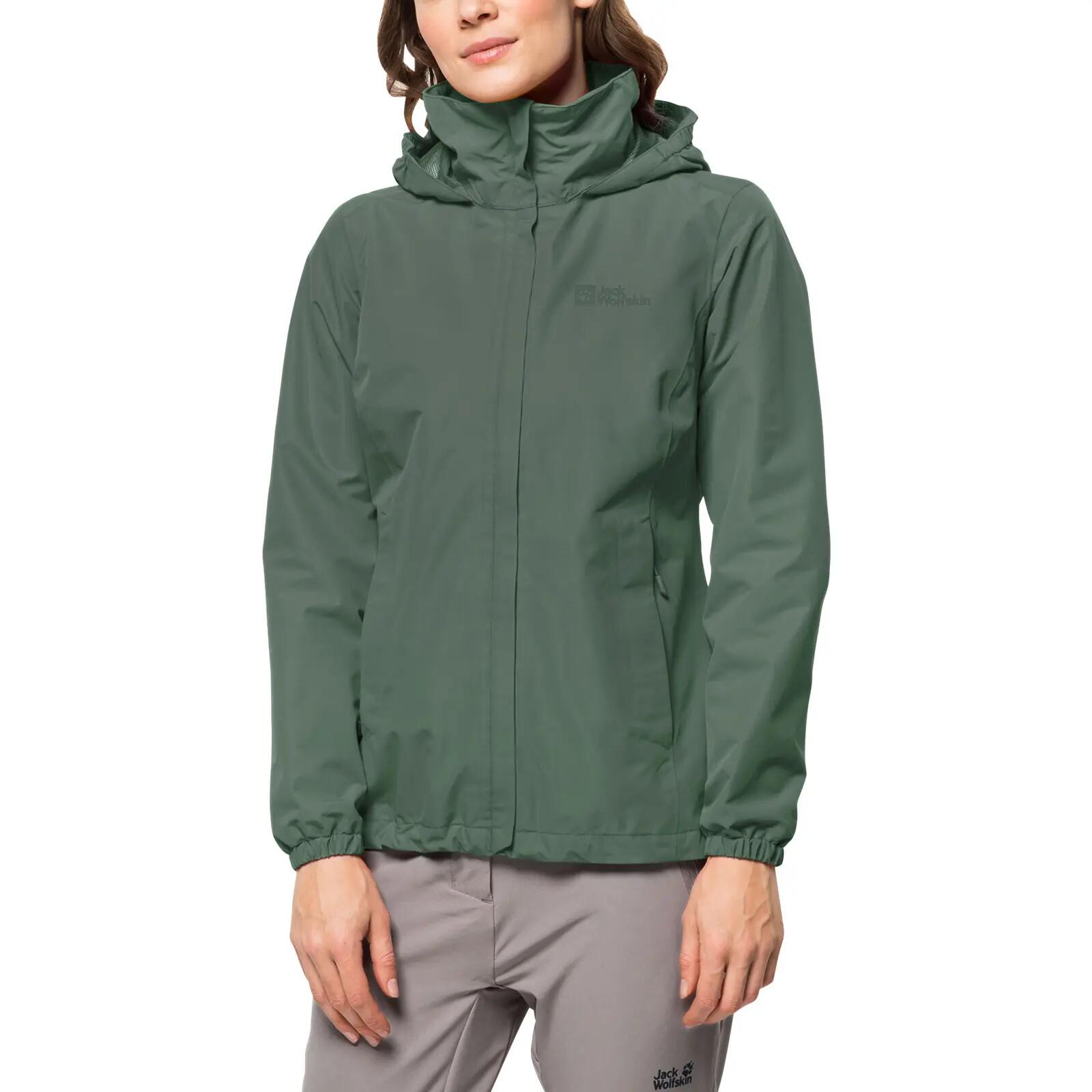Regenjacke wasserdicht atmungsaktiv Damen - Stormy Point 2L 3/4