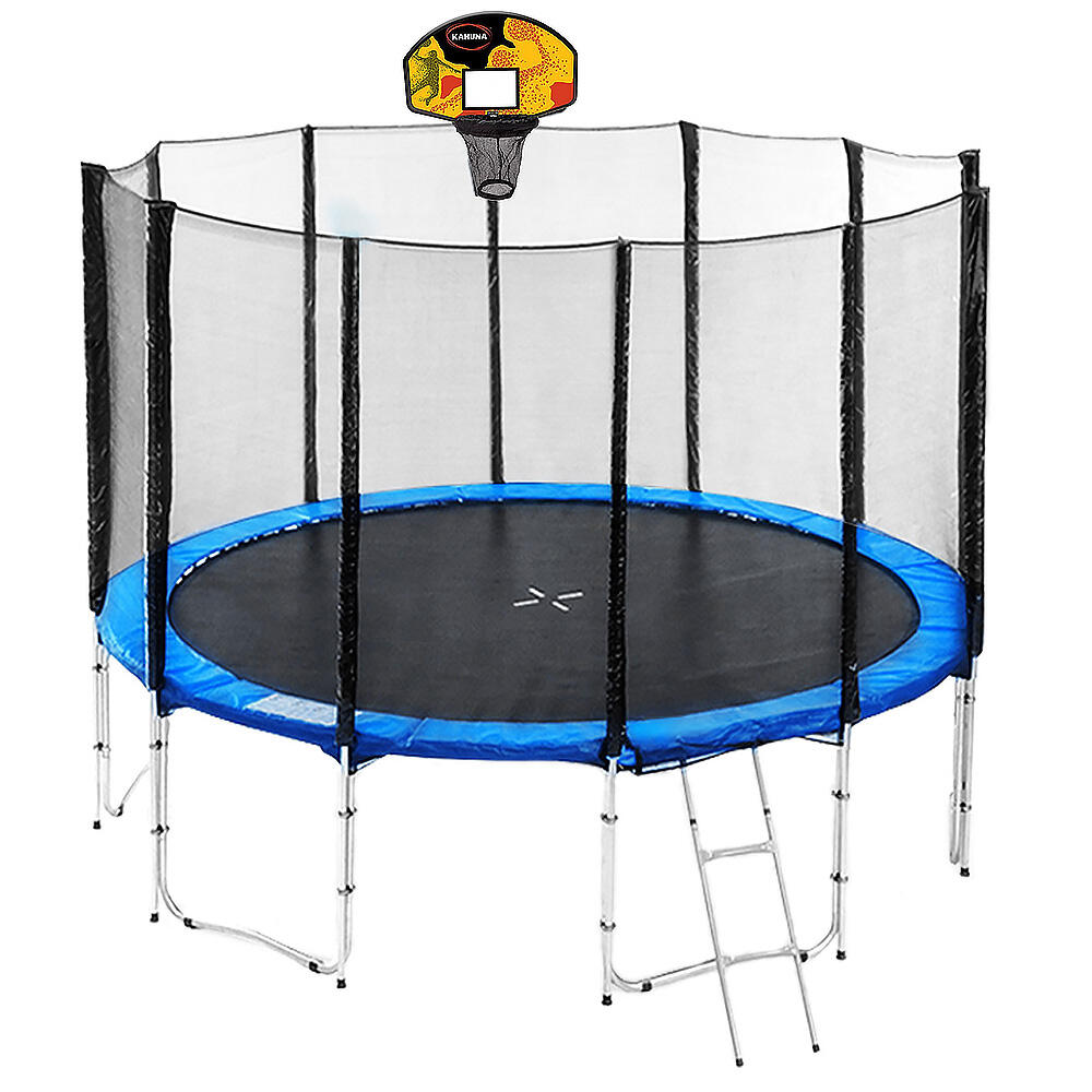 Blizzard Trampoline with Basketball