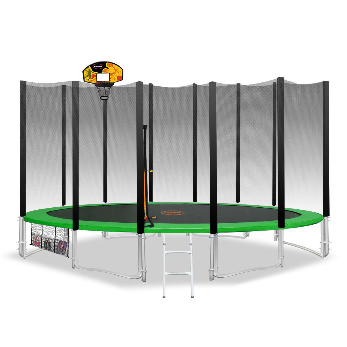 Blizzard Trampoline with Basketball