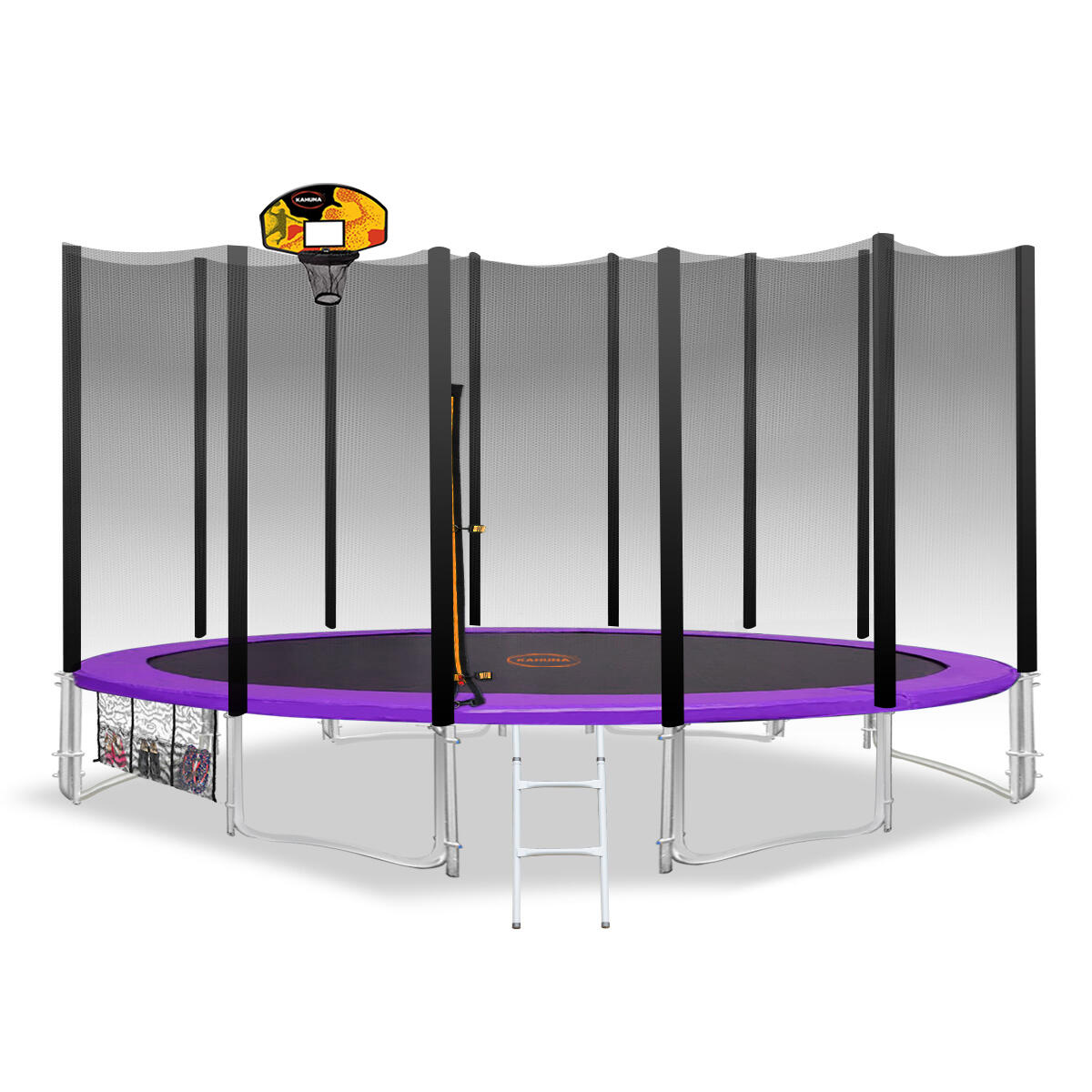 Blizzard Trampoline with Basketball Set