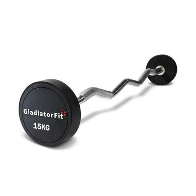 Long Curl Hantel aus Gummi