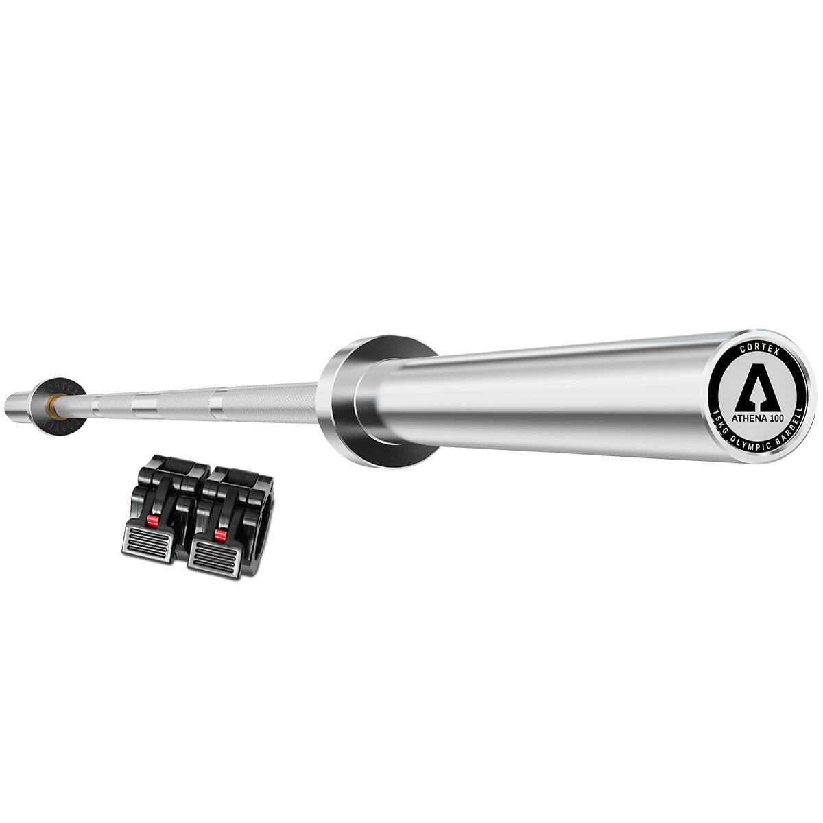 CORTEX ATHENA100 200cm Womens' Olympic Barbell With Lockjaw Collars