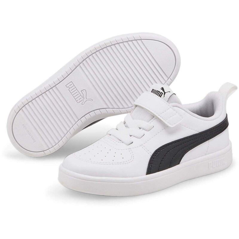 Baskets Puma Rickie Ac Ps, Blanc, Enfants