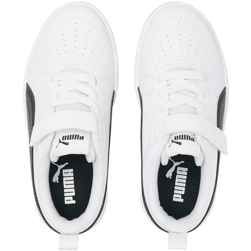 Pantofi sport copii Puma Rickie Ac Ps, Alb