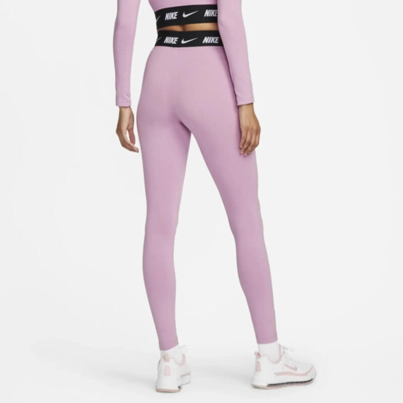 Legging Mallas Nike Sportswear Club High-Waisted, Rosado, Mujer