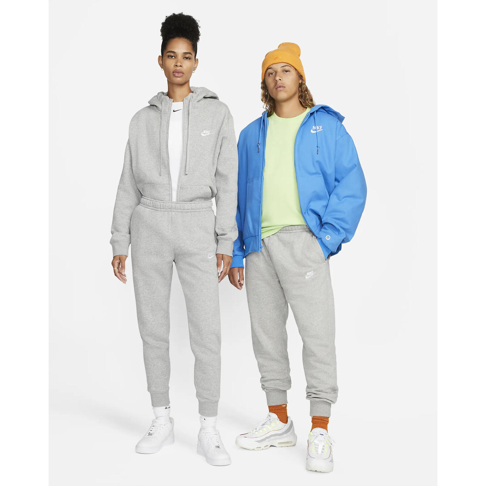 Un pantalon Nike Sportswear Club Fleece, Gris, Hommes 5/5