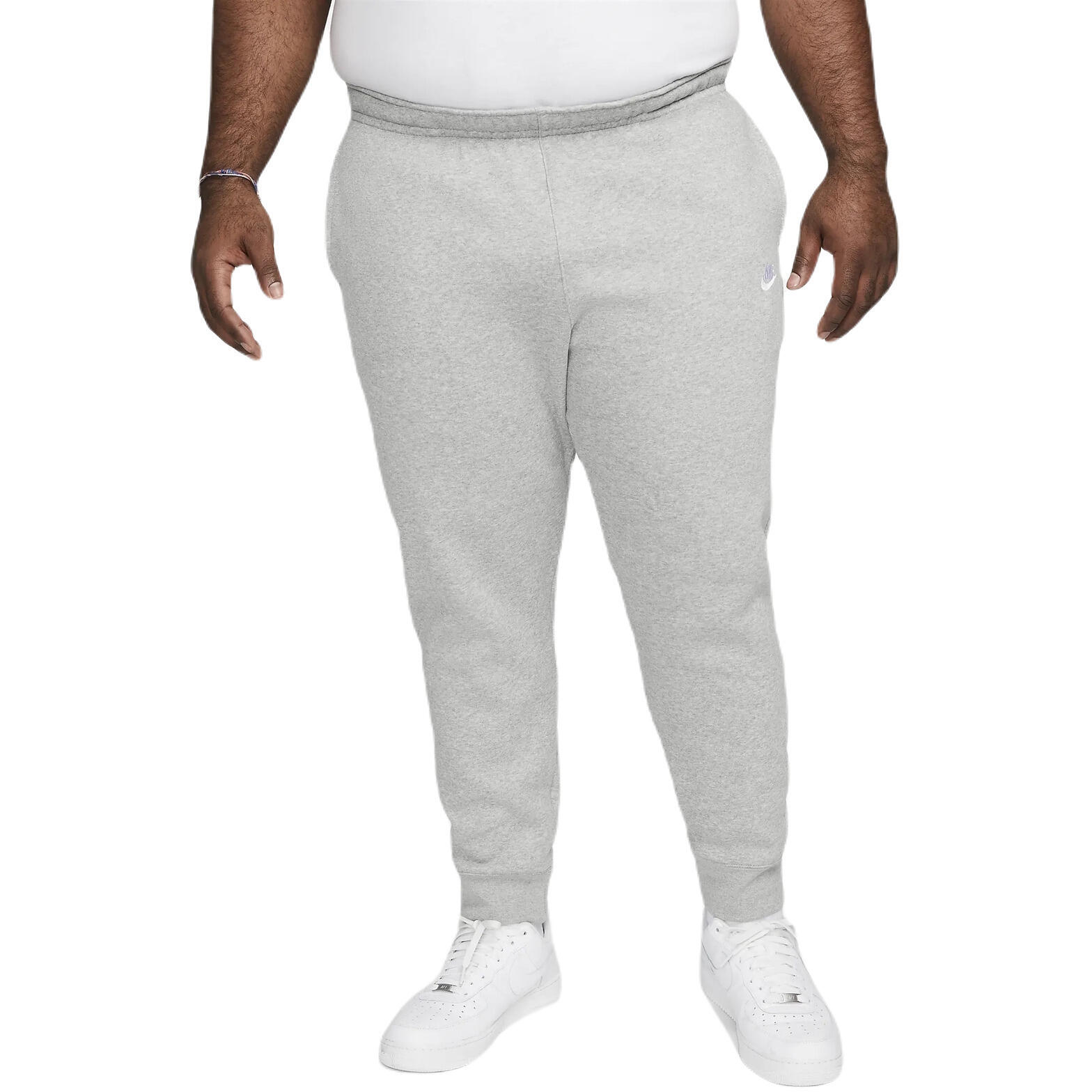 Un pantalon Nike Sportswear Club Fleece, Gris, Hommes 1/5