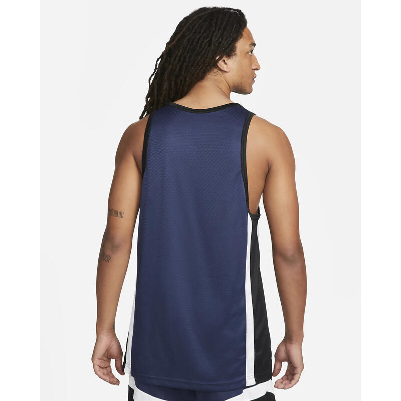 Camiseta Nike Dri-FIT Icon Basketball Jersey, Azul, Hombre