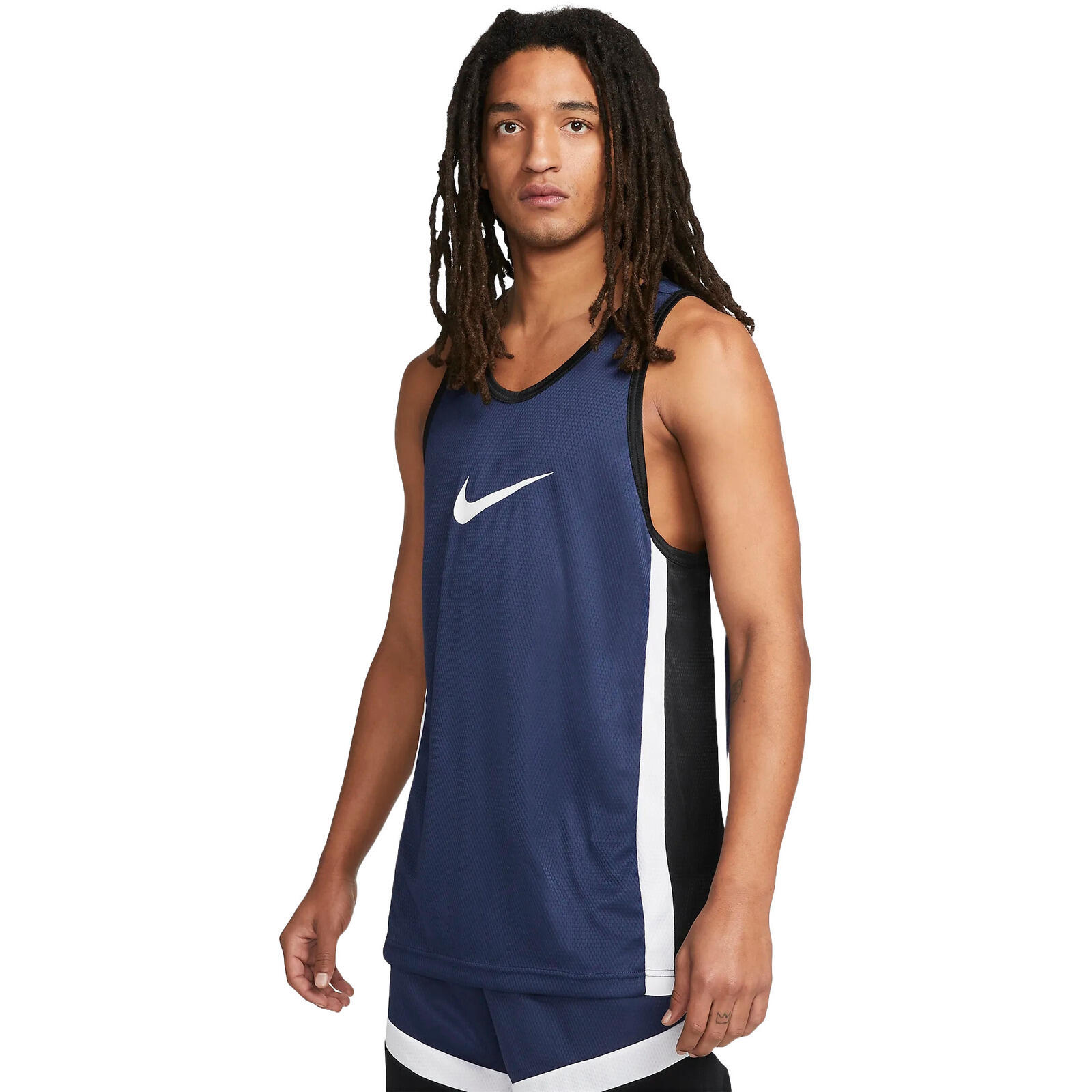 Nike - Maillot De Corps Nike Dri-fit Icon Basketball Jersey, Bleu, Hommes - T-shirt Sans Manche - Bleu - 48 Xl - Decathlon