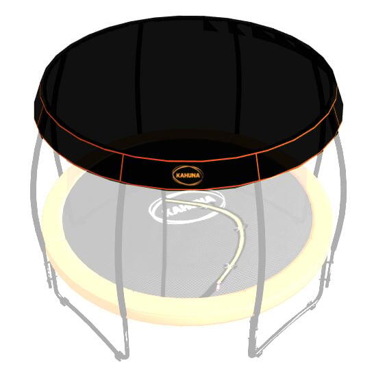 14ft-12 Pole Kahuna Trampoline Roof Shade Cover
