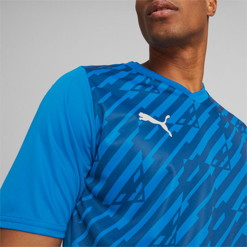 Camiseta de fútbol teamULTIMATE Hombre PUMA Electric Blue Lemonade