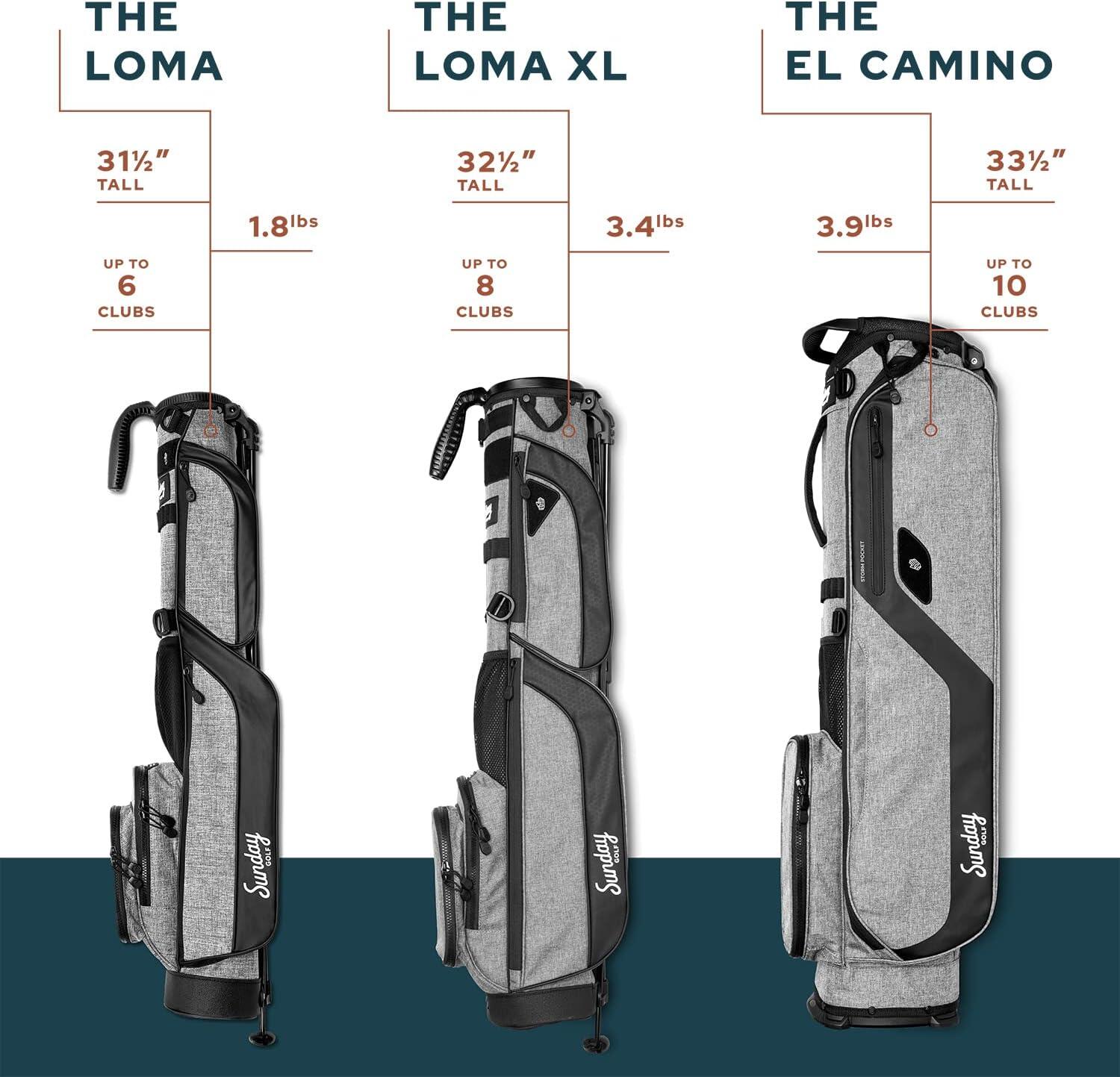 THE LOMA Golftasche – Midnight Green 6/6