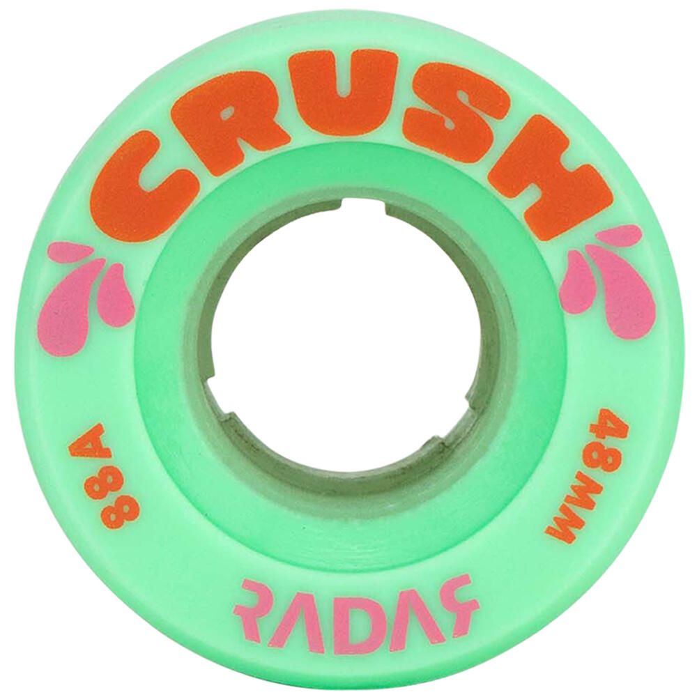 RADAR WHEELS Radar CRUSH Outdoor Dance Roller Skate Wheels - SeaFoam - 88a