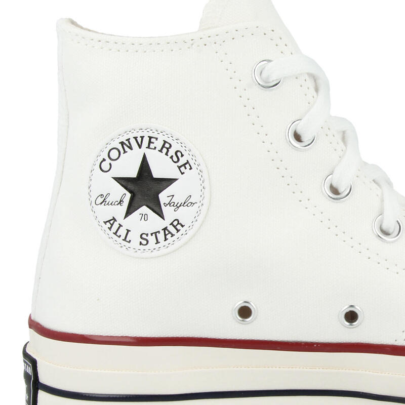 Chaussures Adultes Converse Chuck 70 Vintage Canvas High Blanc