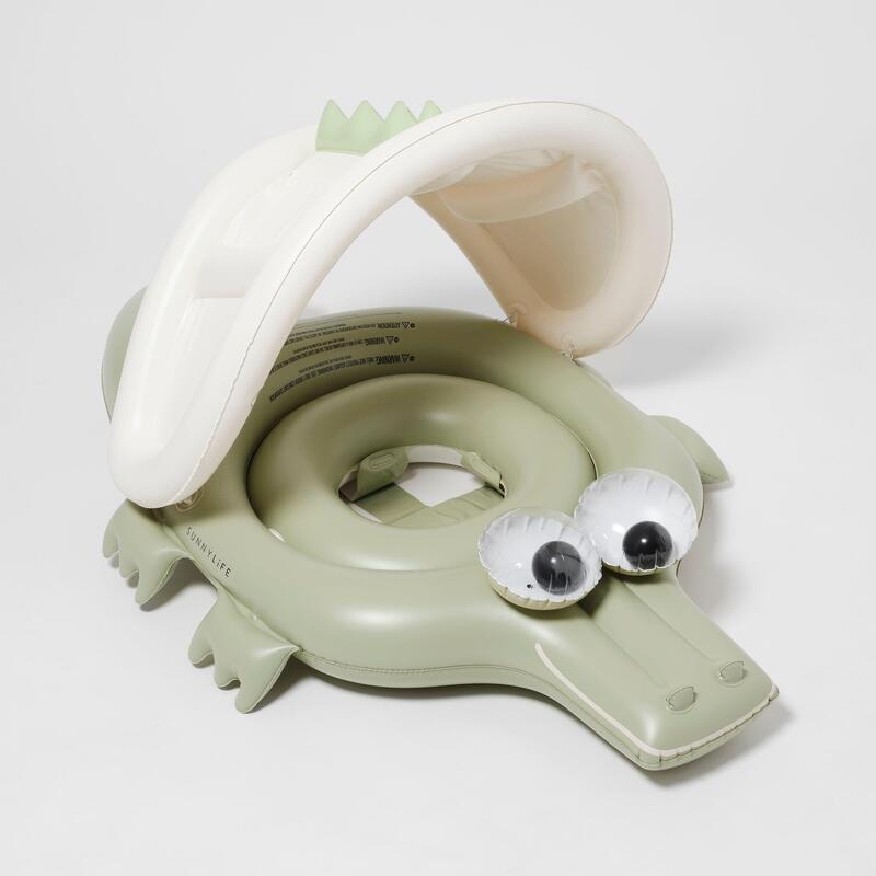 嬰兒浮床 - 奇趣鱷魚