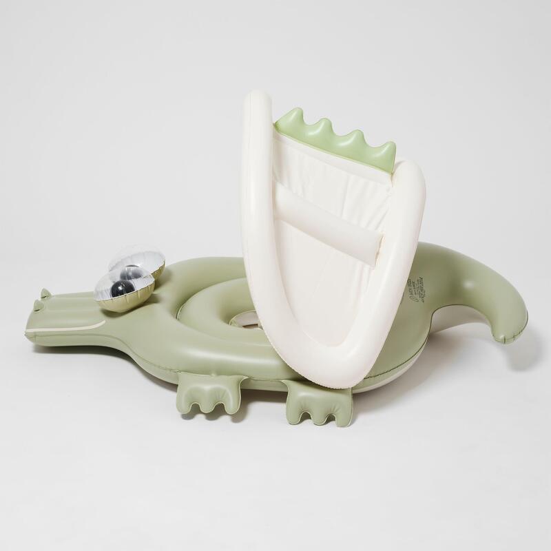 嬰兒浮床 - 奇趣鱷魚