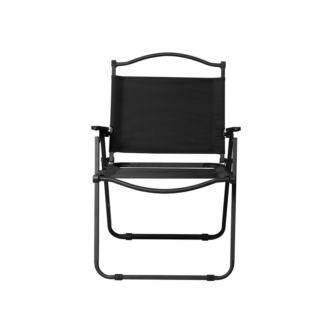 Levede Outdoor Furniture Camping Chair 4PCS Black