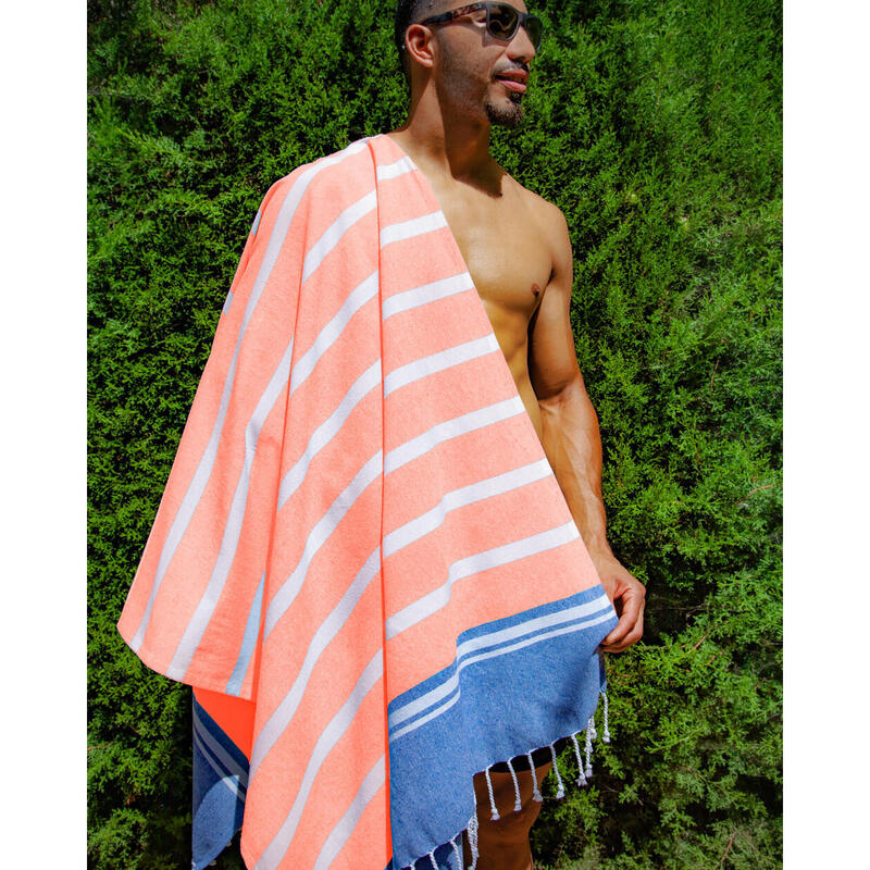 FOUTA C SALMÓN FLUOR