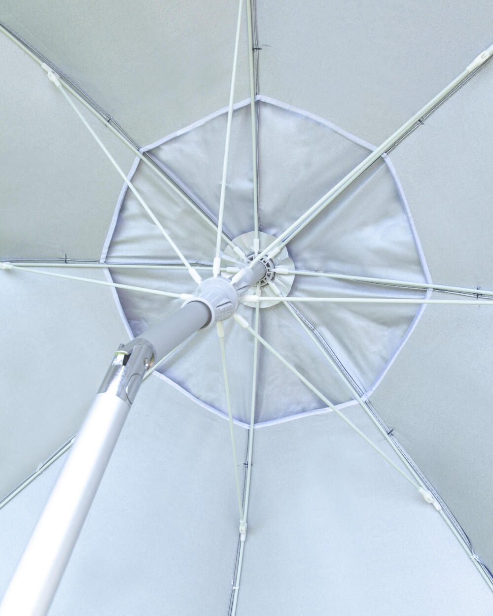 PARASOL DE PLAGE PREMIUM AVEC VENTILATION ET PROTECTION SOLAIRE UPF50+ 220CM 5/7