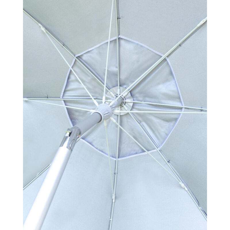 GUARDA-SOL DE PRAIA PREMIUM COM VENTILAÇÃO E PROTEÇÃO SOLAR UPF50+ 200CM