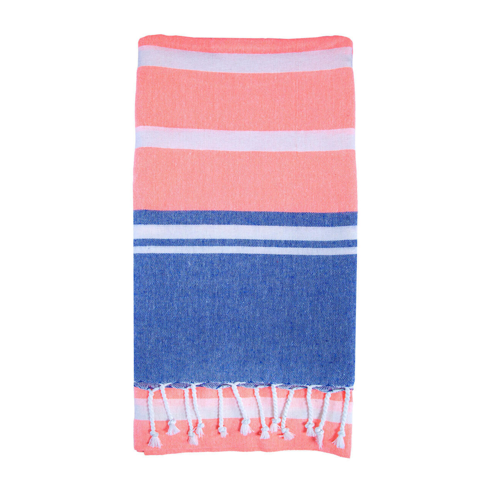 Sun & Surf - Fouta C Fluor Saumon - Paréo - Rose - Taille Unique - Decathlon