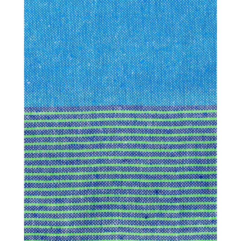 FOUTA D AZUL + VERDE - DOBLE