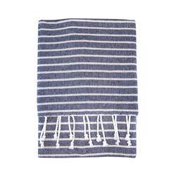 FOUTA B AZUL MARINO