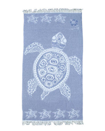 FOUTA JACQUARD TORTUE