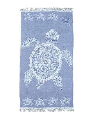 SCHILDKRÖTEN-JACQUARD-FOUTA