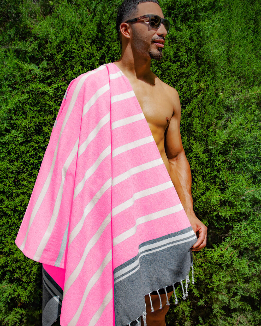FOUTA C FLUOR FUCSIA 3/4