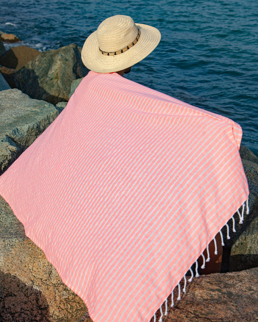 FOUTA B FLUOR SALMON 5/5